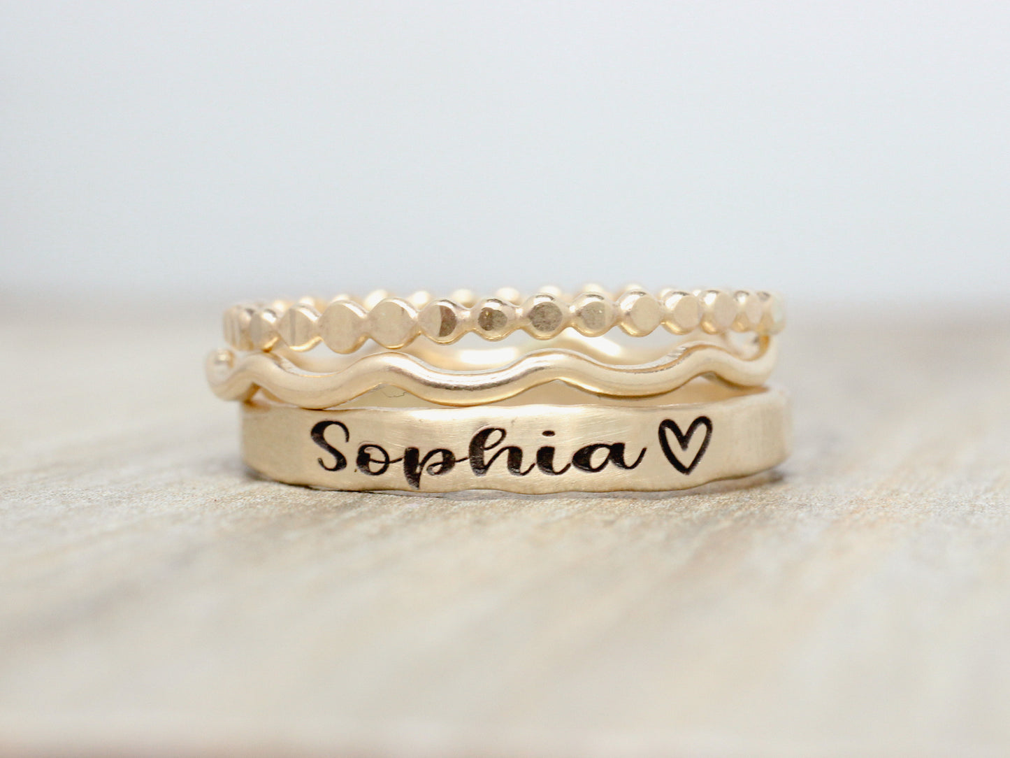 Build Your Own Stacking Ring Set