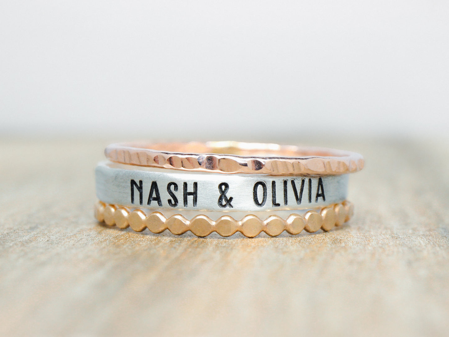 Build Your Own Stacking Ring Set