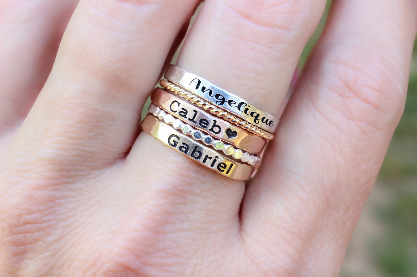 Build Your Own Stacking Ring Set