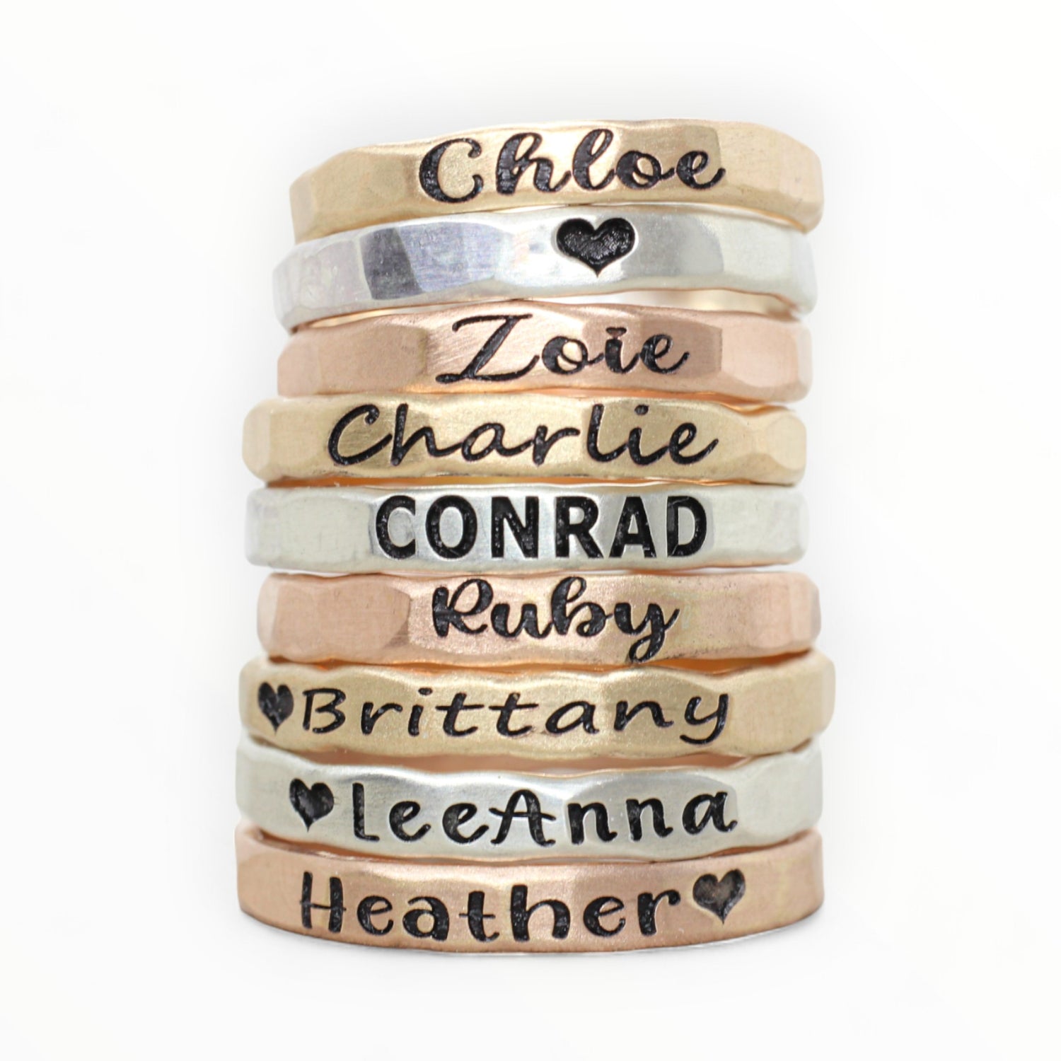 Engraved Rings