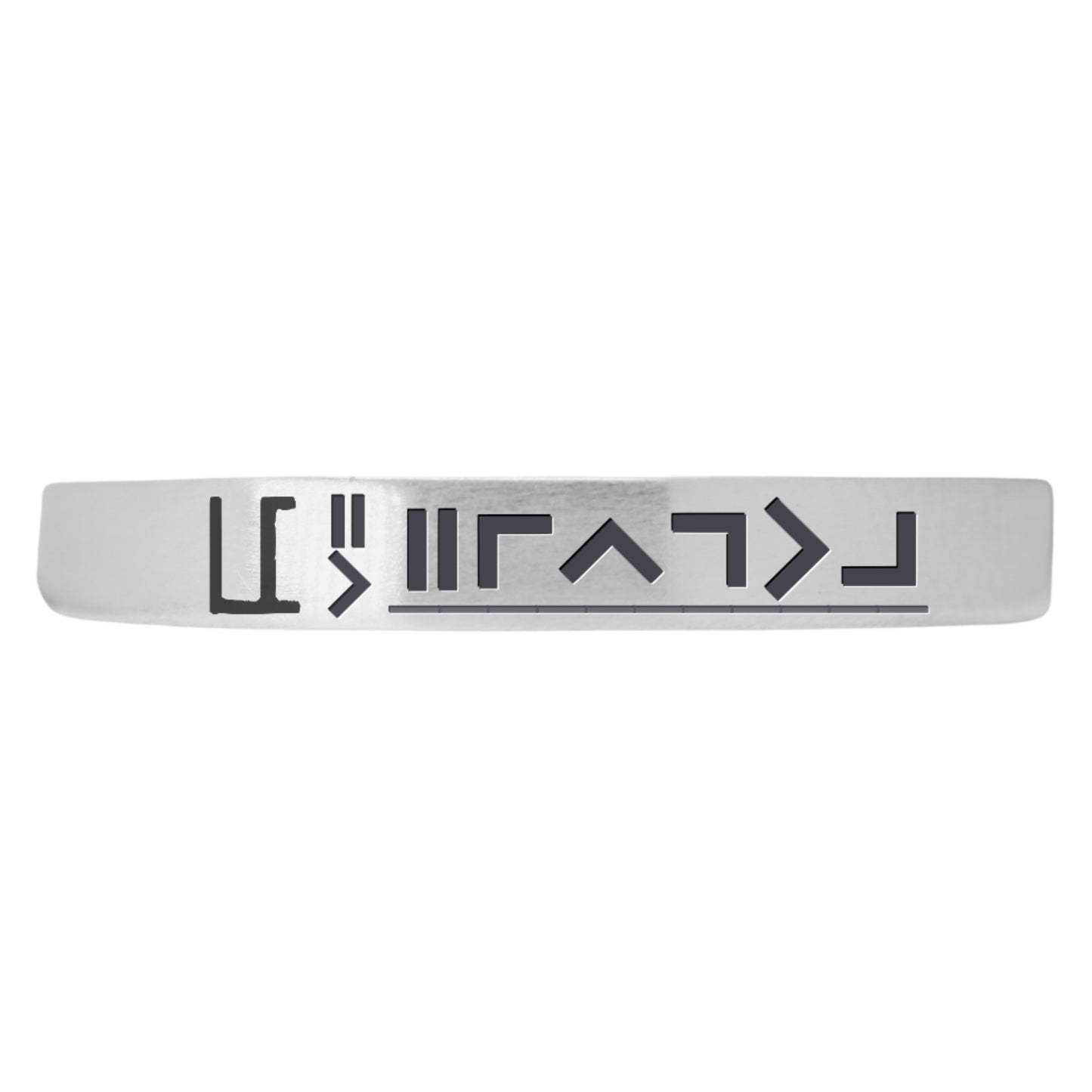 Mustang Freeze Brand Engraved Ring