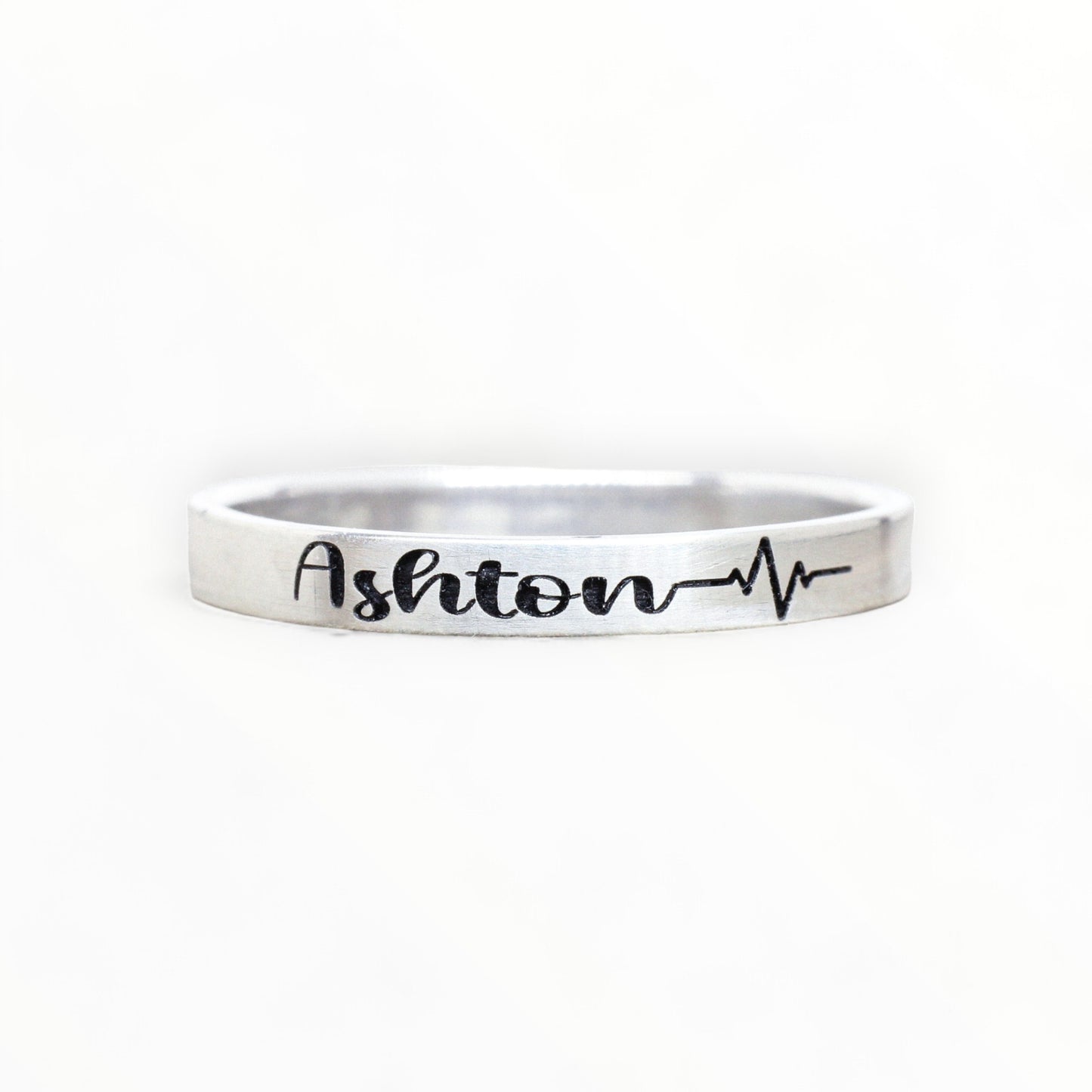 Sterling Silver Engraved Ring