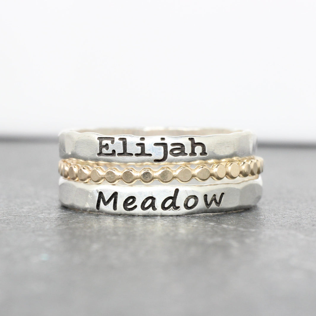 Handcrafted Engraved Gifts & Stacking Rings | Custom Designs ...