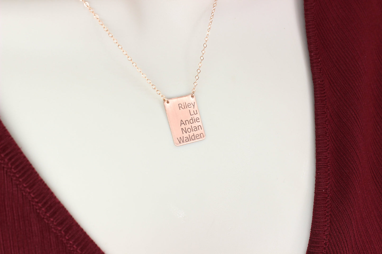 Best Friend Necklace Personalized Gift for Women // Bible Verse Mama Necklace Gift for Mom Handmade Jewelry Unique Jewelry Gift for Her